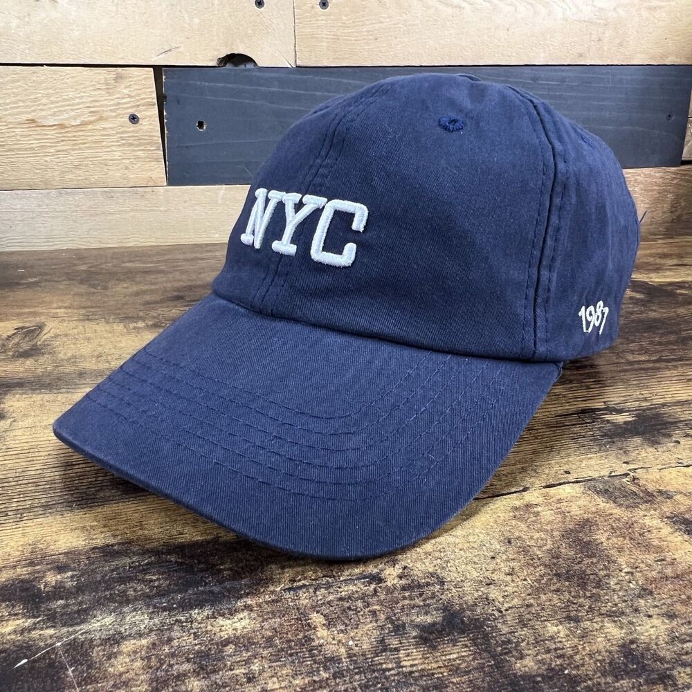 NYC 1987 Embroidered Adjustable Hat Cap